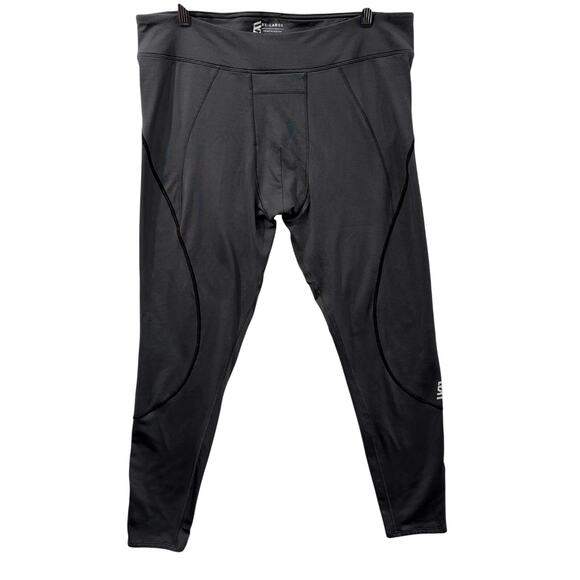 VRST Compression Pants Mens Size XXL Base Layer Legging Stretch Gray - Picture 1 of 12